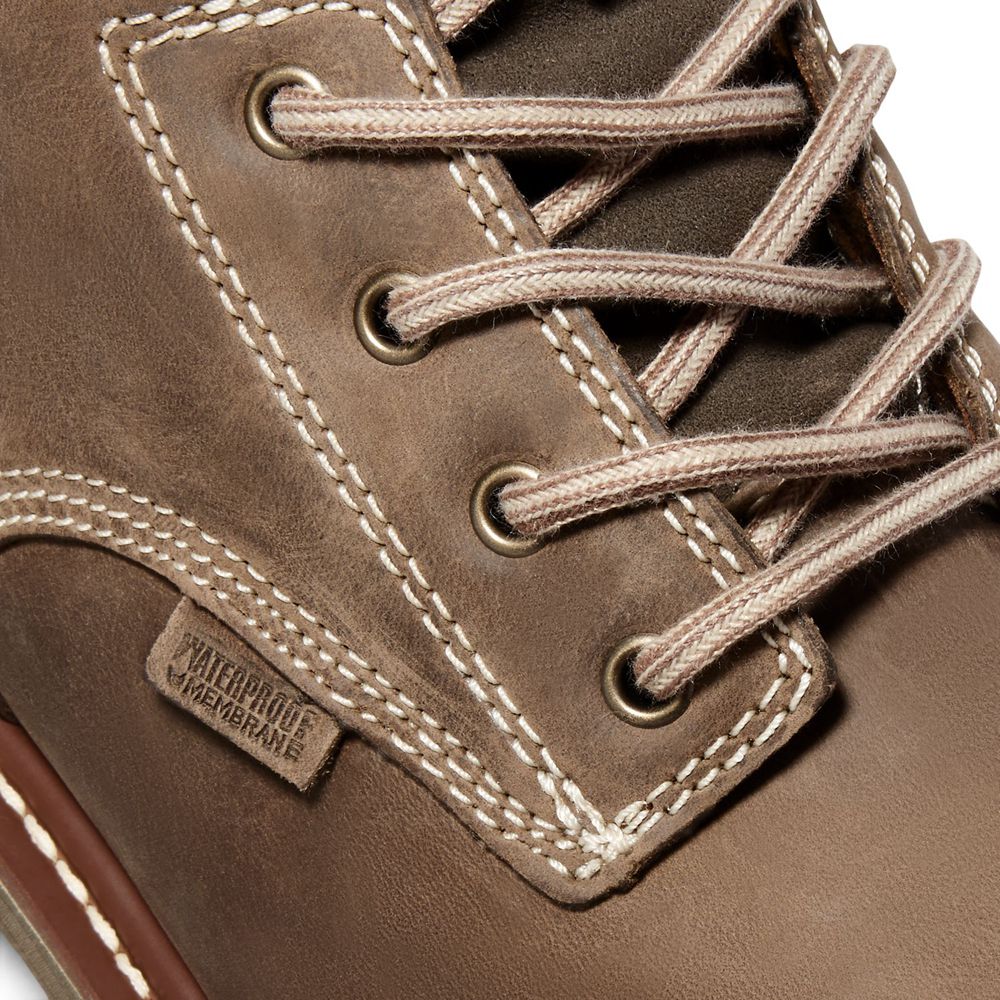 Timberland Pro Μποτακια Ανδρικα Καφε - Millworks 6\" Comp Toe - Greece 4583691-PH